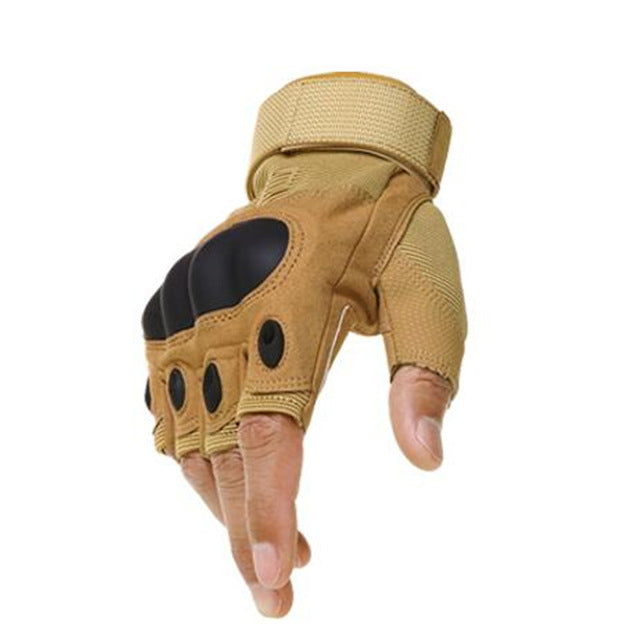 Tactical Finger-less Gloves